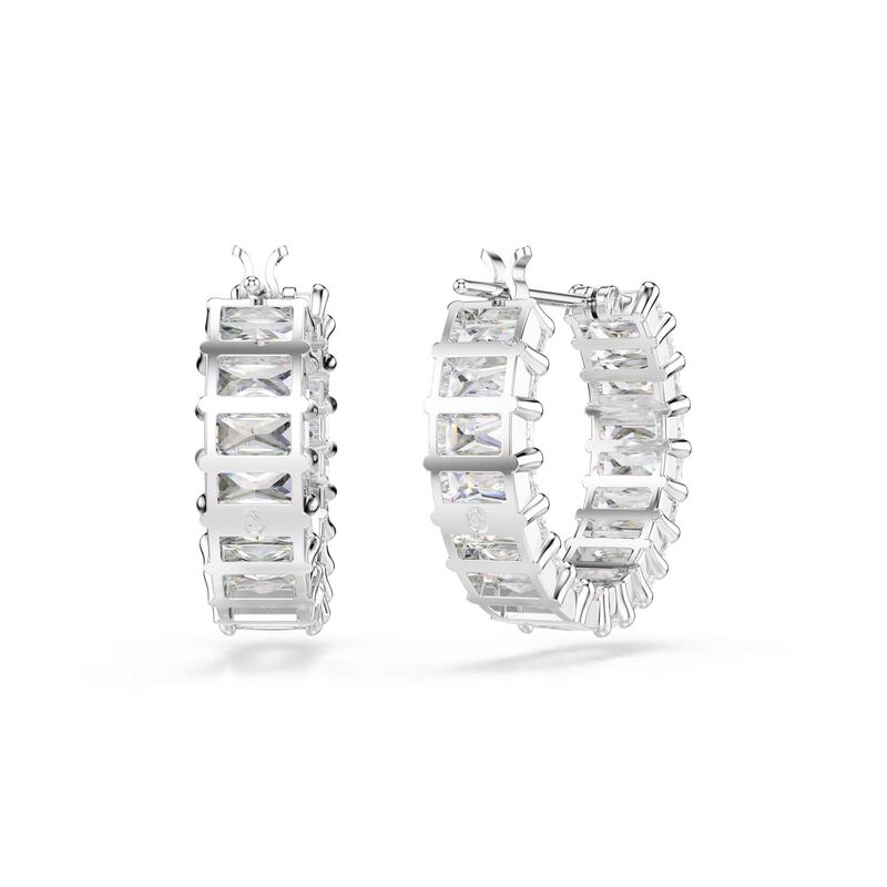 Swarovski Matrix Hoop Earrings image number 3